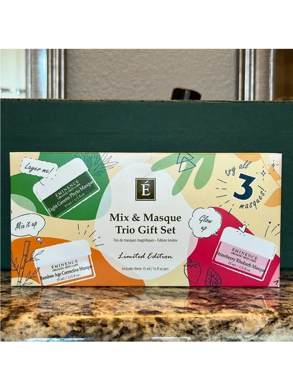 Eminence Mix & Masque Trio Gift Set
